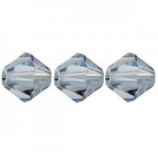 Preciosa MC Bicone 4mm beads Crystal lagoon 00030/23701
